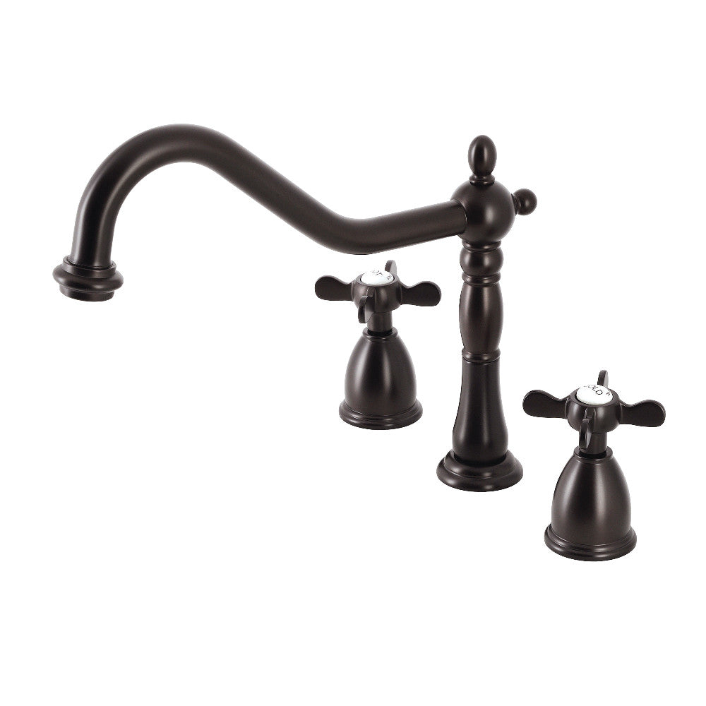 Kingston Brass KB1791BEXLS Widespread Kitchen Faucet