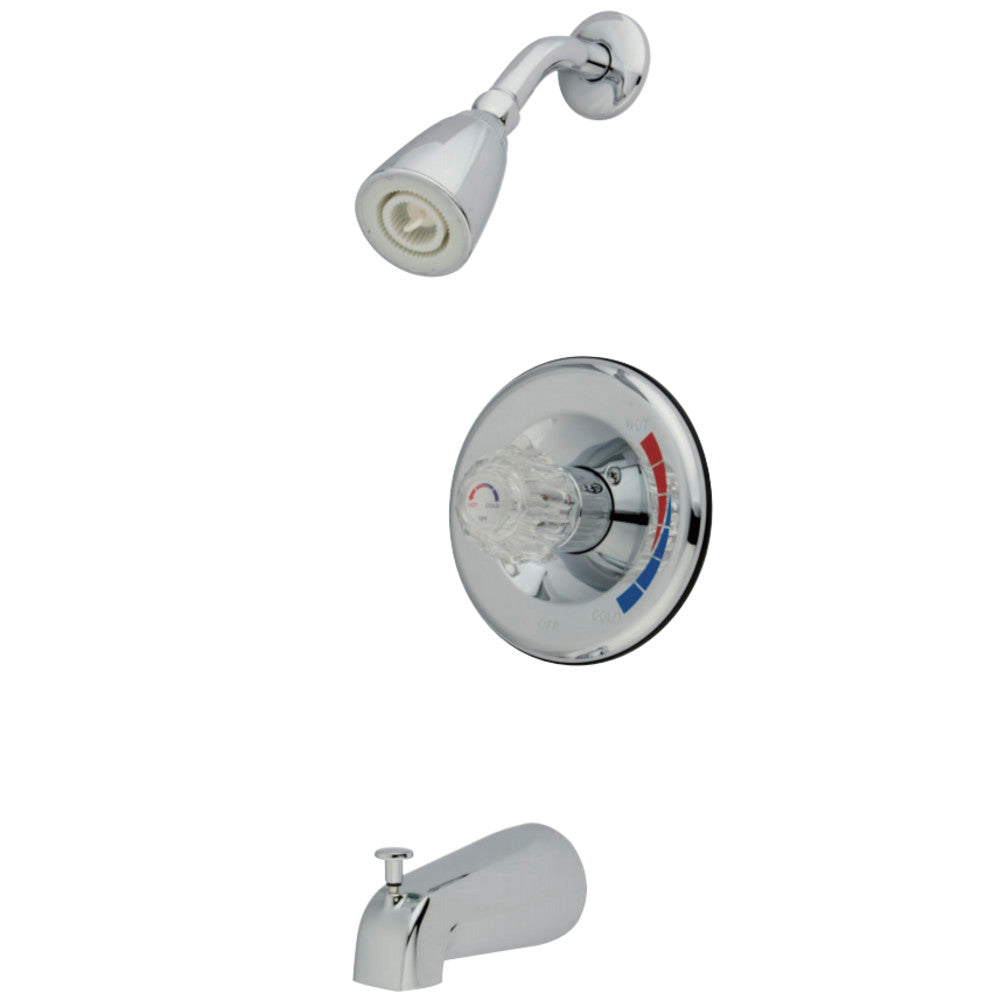 Chatham Single Acrylic Handle Tub &amp; Shower Faucet