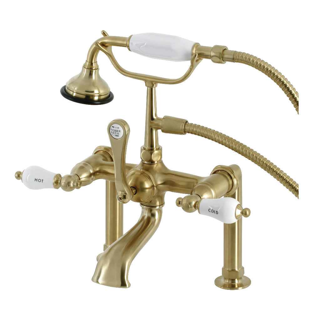 Auqa Vintage Deck Mount Clawfoot Tub Faucet
