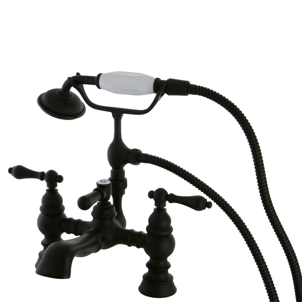 Heritage Deck Mount Tub Faucet with Hand Shower