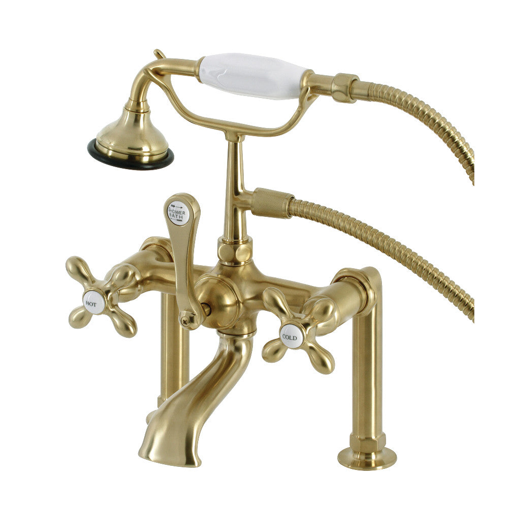 Auqa Vintage Deck Mount Clawfoot Tub Faucet