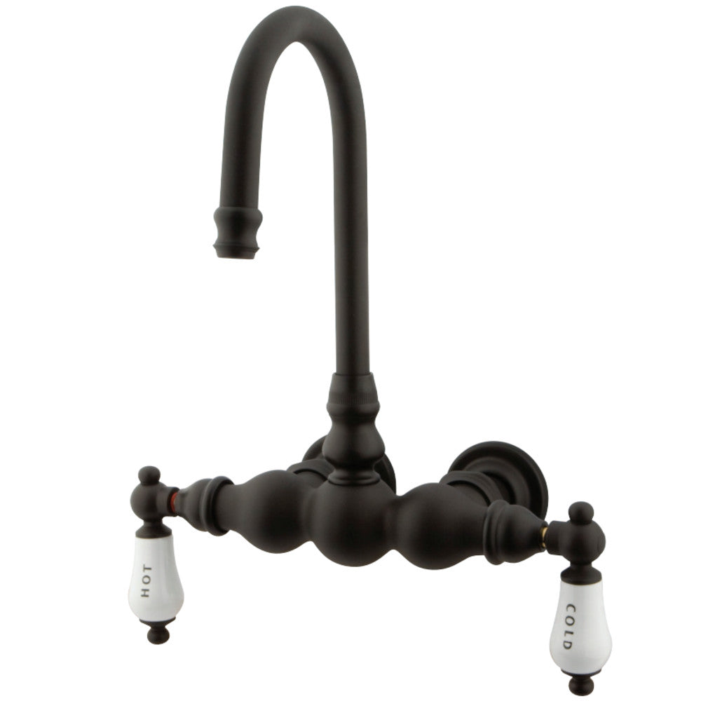 Vintage 3-3/8-Inch Wall Mount Tub Faucet