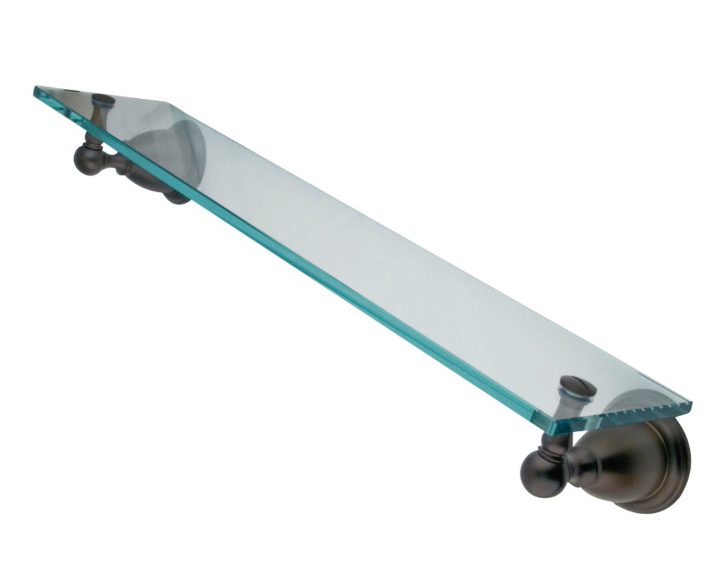 Kingston Brass Heritage Cosmetic Glass Shelf