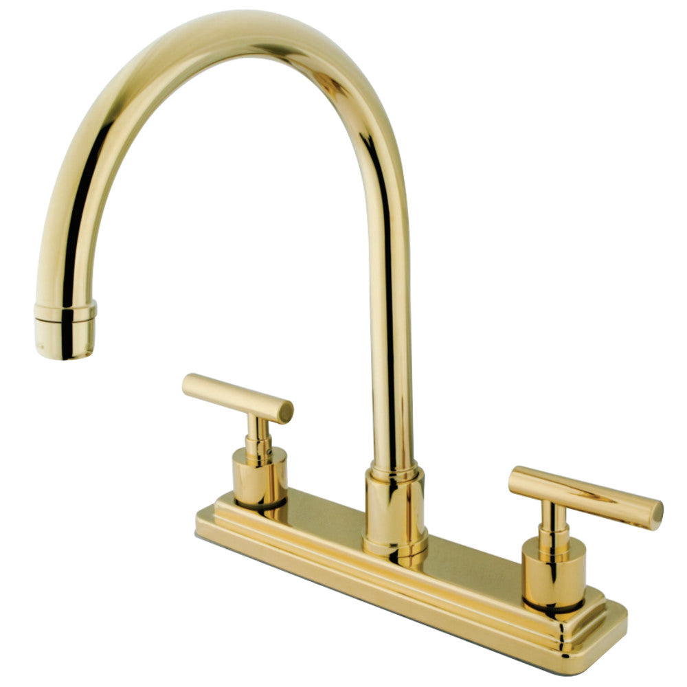 Kingston Brass KS8792CMLLS Manhattan Centerset Kitchen Faucet