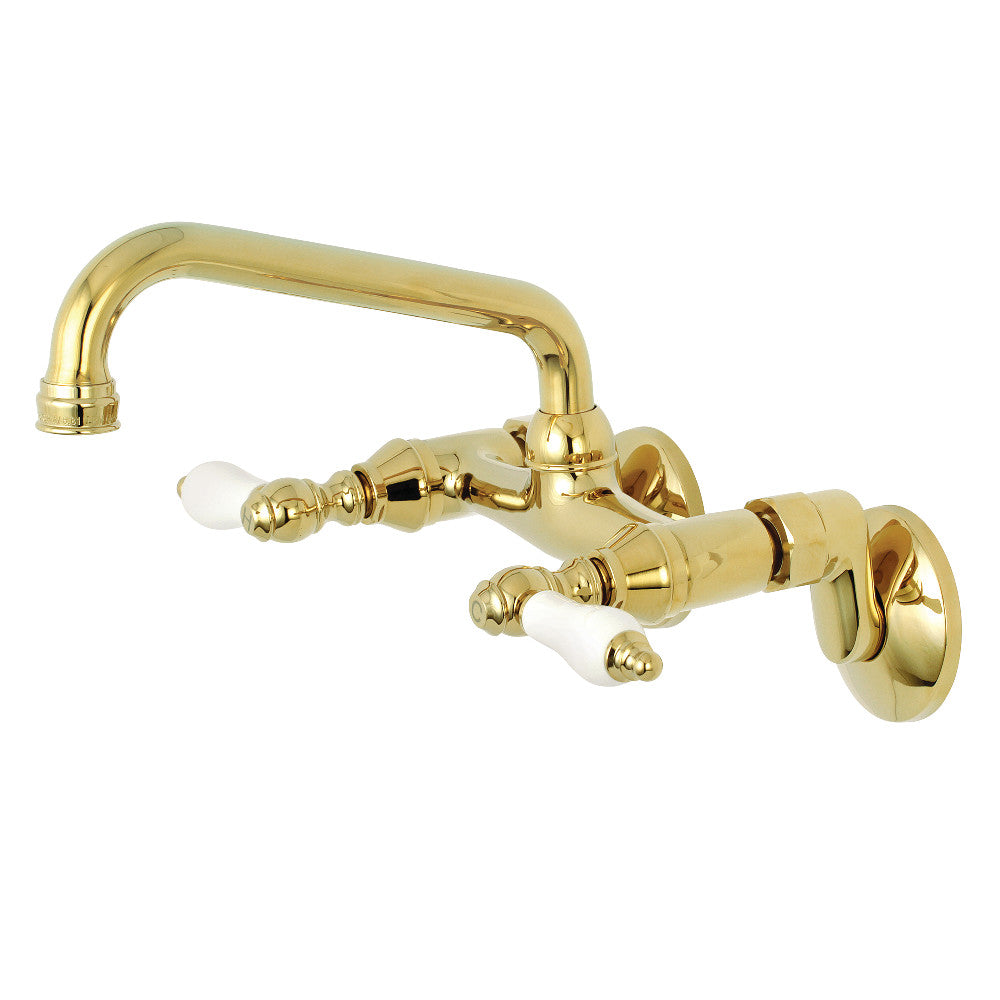 Kingston Brass KS513ORB Kingston Two Handle Wall Mount Kitchen Faucet