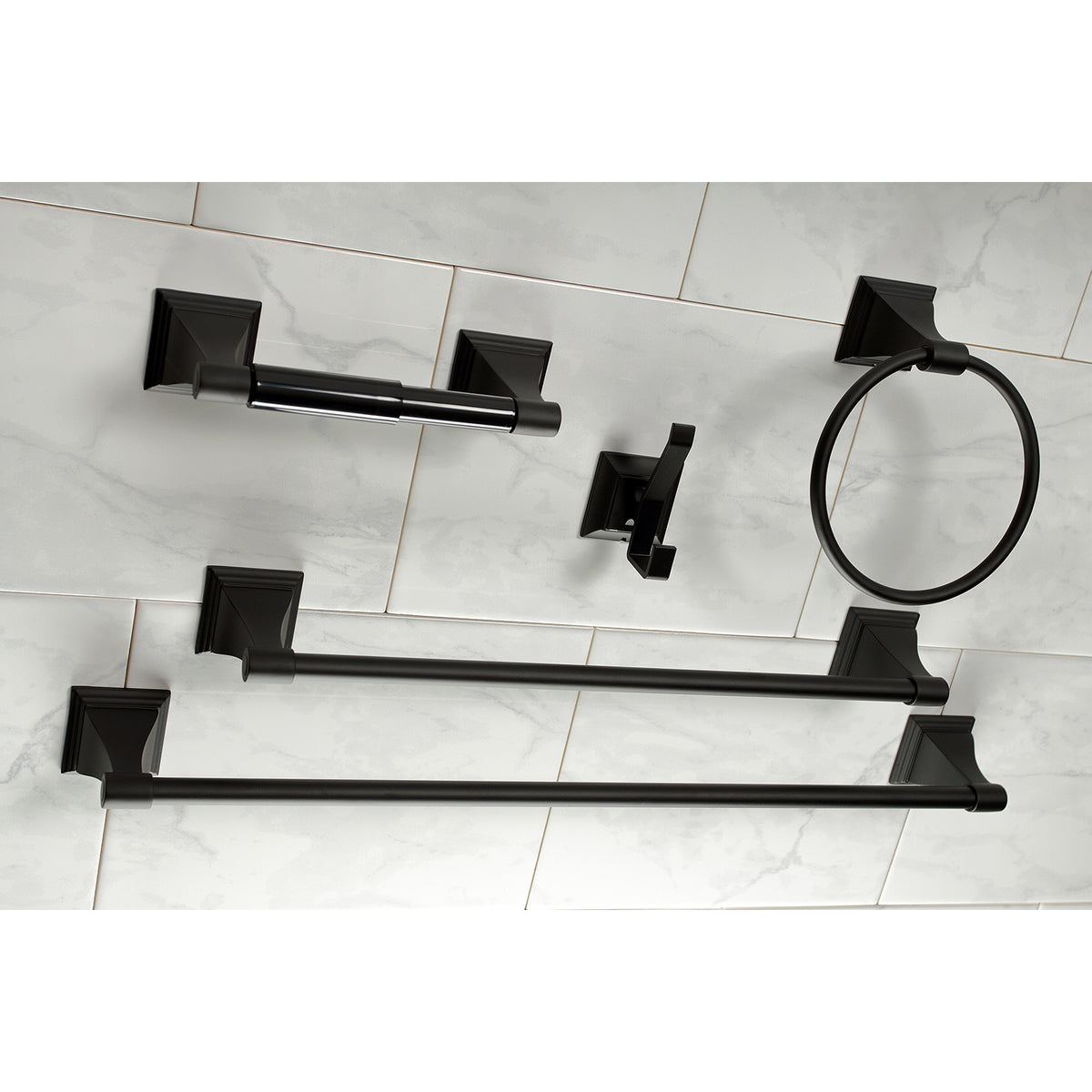 Kingston Brass Monarch 5-Piece Bathroom Accessory Set