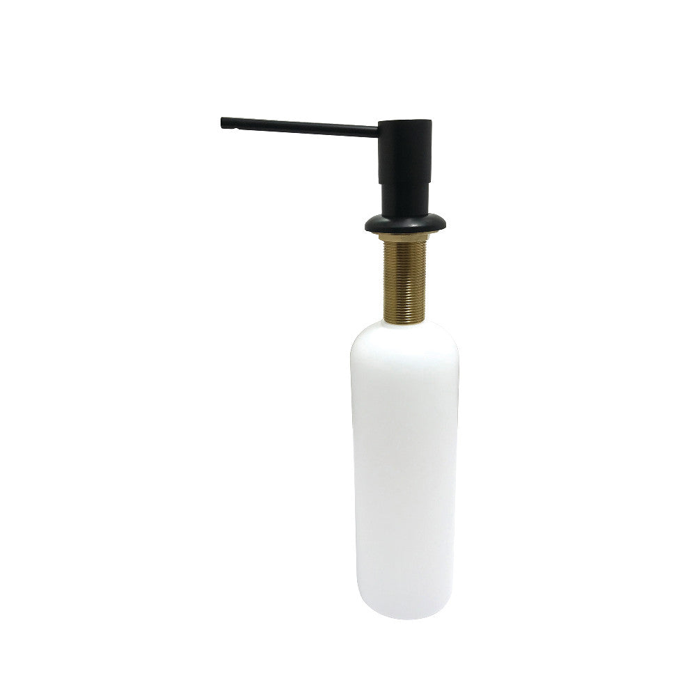 Kingston Brass Naples 17 oz Soap Dispenser With Straight Nozzle