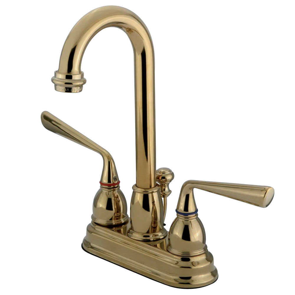 Kingston Brass KB3615ZL 4 in. Centerset Bathroom Faucet