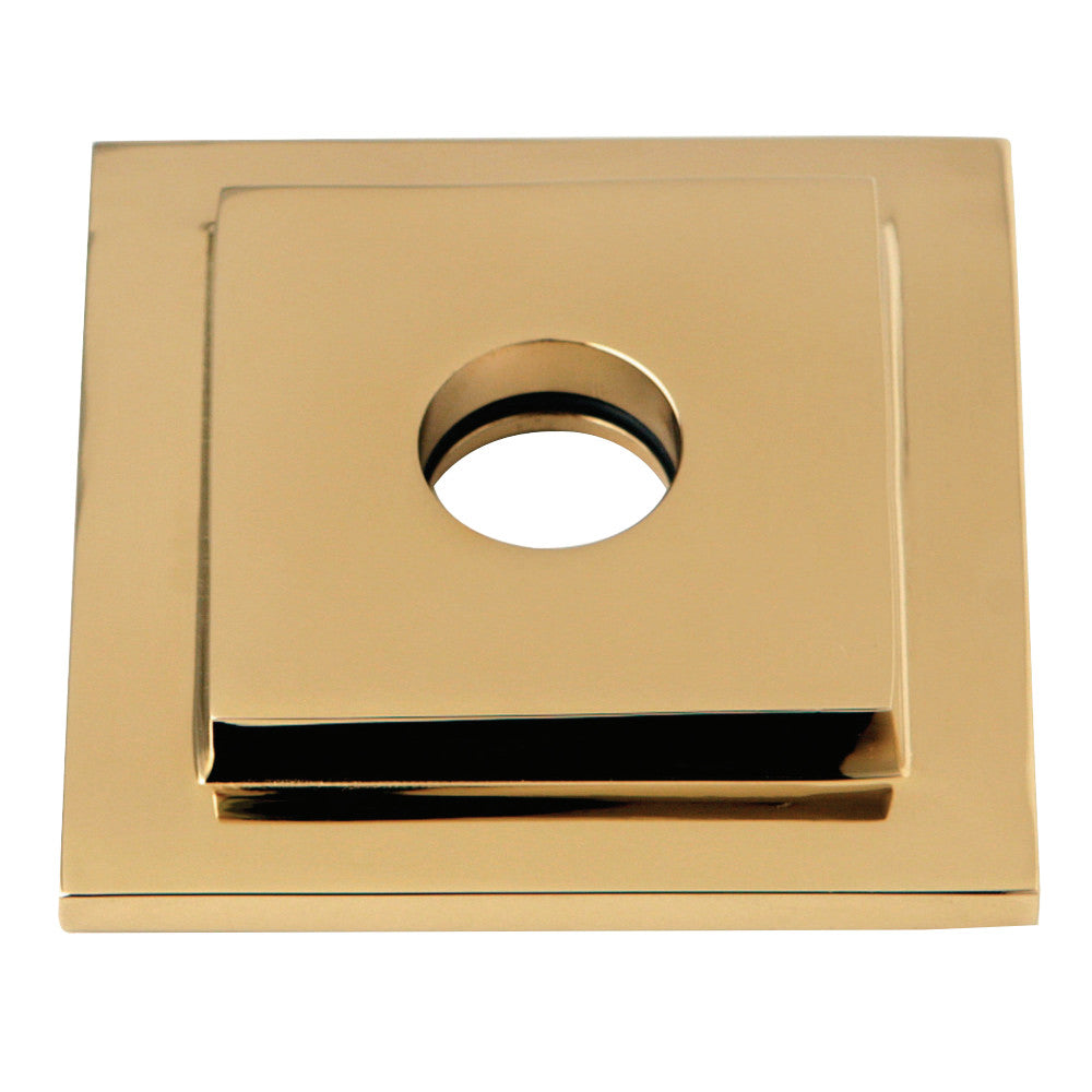 Claremont Heavy Duty Square Solid Cast Brass Shower Flange