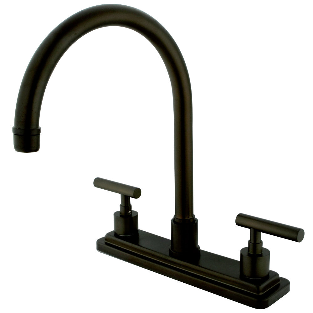 Kingston Brass KS8792CMLLS Manhattan Centerset Kitchen Faucet