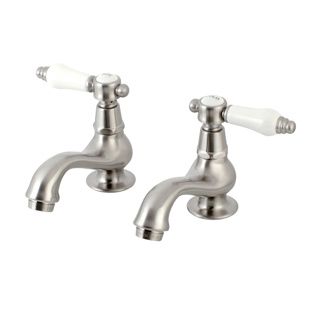 Kingston Brass KS1101BPL Basin Tap Faucet with Lever Handle