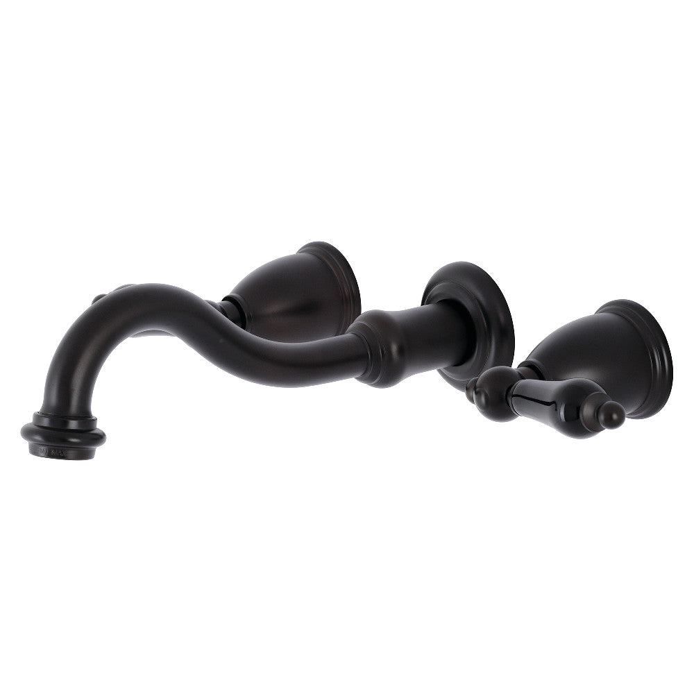 Kingston Brass KS3128PKL Duchess Two-Handle Wall Mount Bathroom Faucet