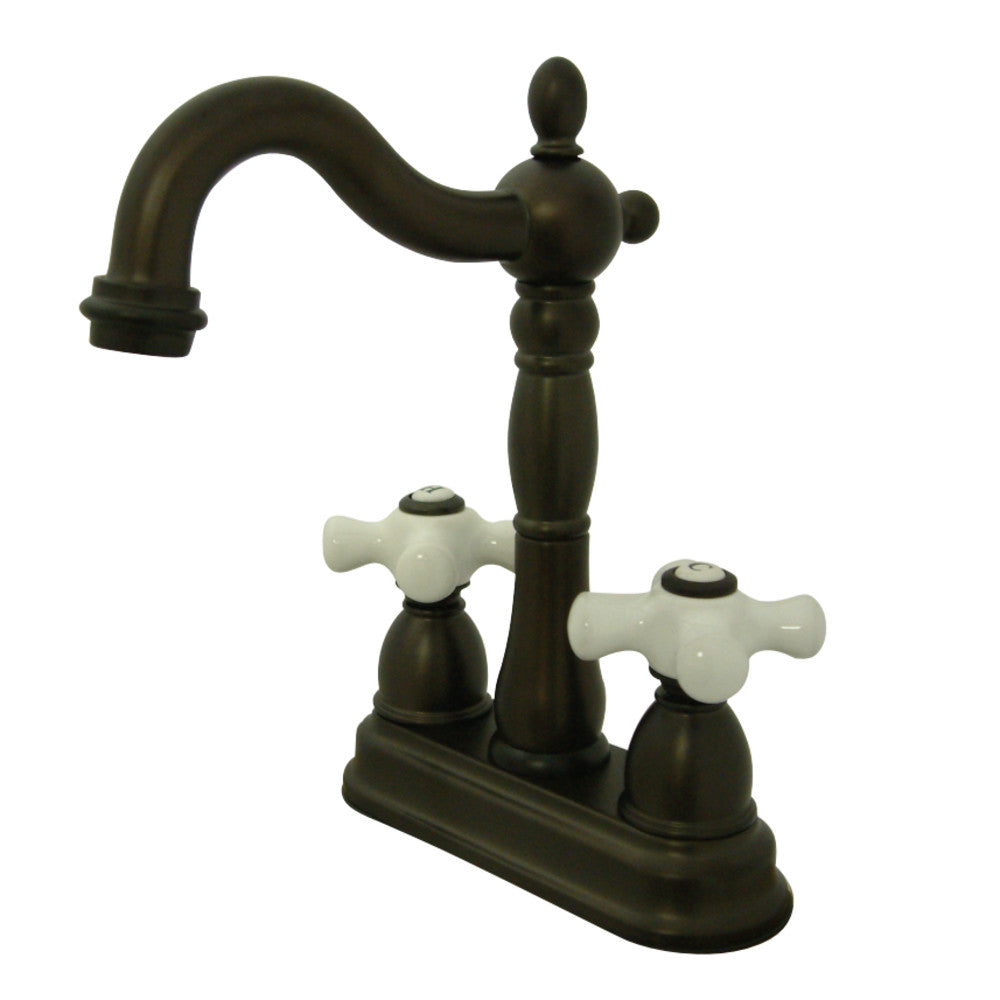 Kingston Brass KB1492PX Heritage Two-Handle Bar Faucet
