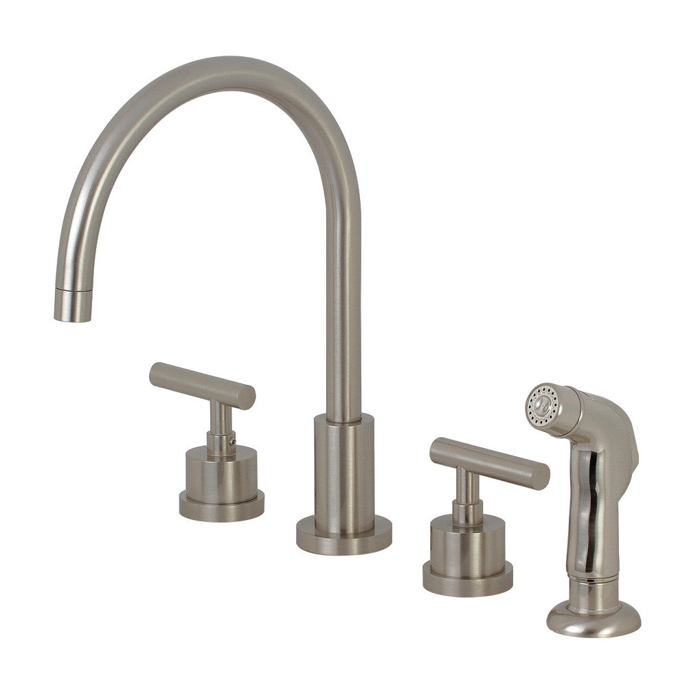 Kingston Brass KS8721CML Widespread Kitchen Faucet
