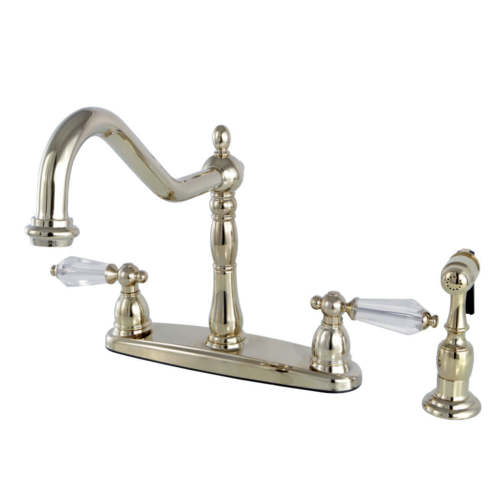 Kingston Brass KB1755WLLBS Wilshire Centerset Kitchen Faucet
