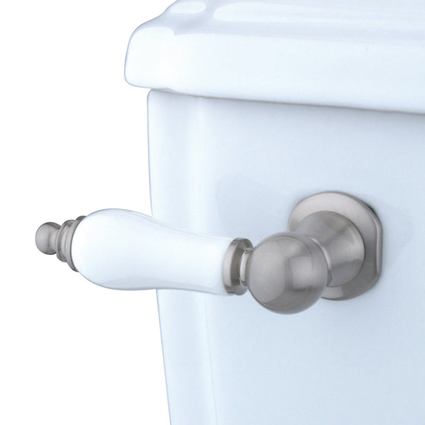 Kingston Brass Viktorianischer Spülhebel Für WC-Tank – In Mattschwarz, 21,4 Cm Länge, Aus Porzellan & Messing