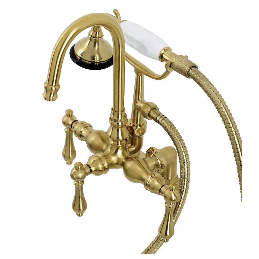 Aqua Vintage Clawfoot Tub Faucet with Hand Shower