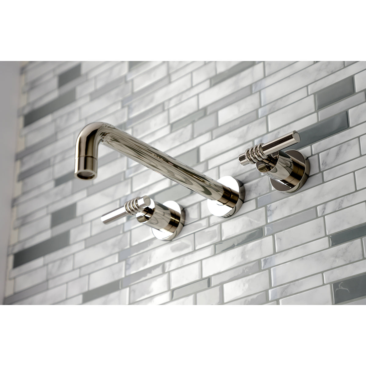 Milano Two-Handle Wall Mount Tub Faucet