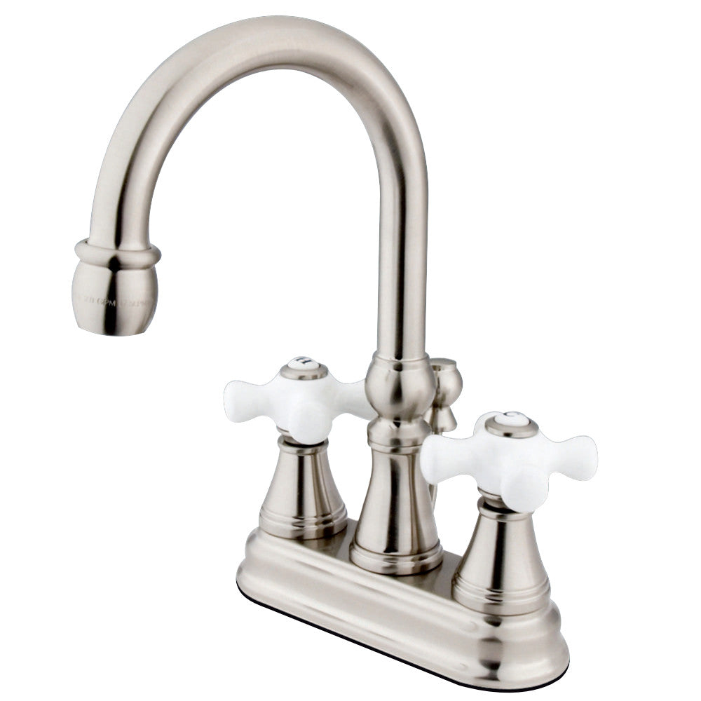 Kingston Brass KS2615PX 4 in. Centerset Bathroom Faucet