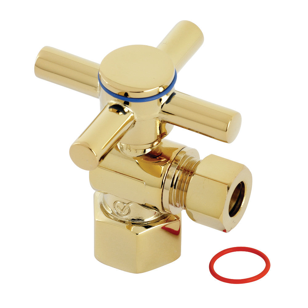 Kingston Brass Concord 1/2&quot; IPS x 3/8&quot; O.D. Quarter Turn Angle Stop Valve