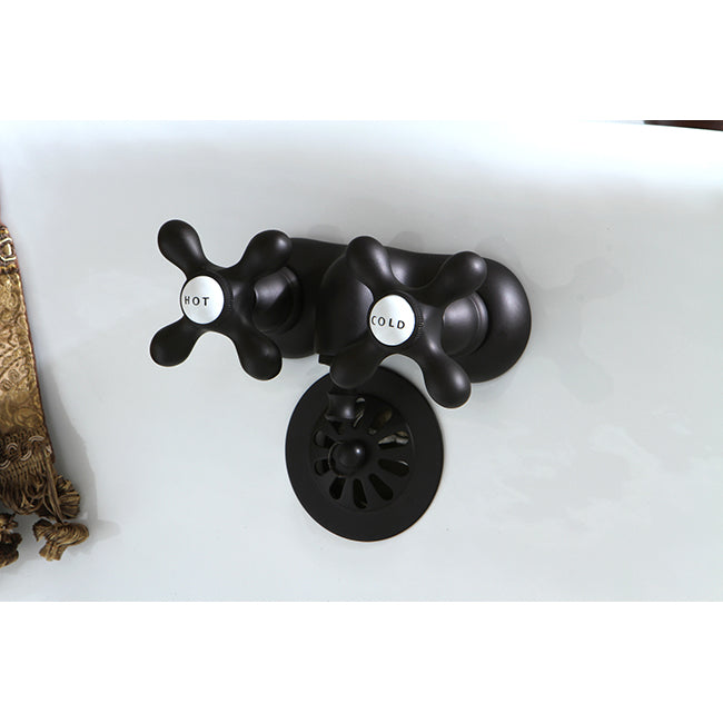 Vintage 3-3/8-Inch Wall Mount Tub Faucet