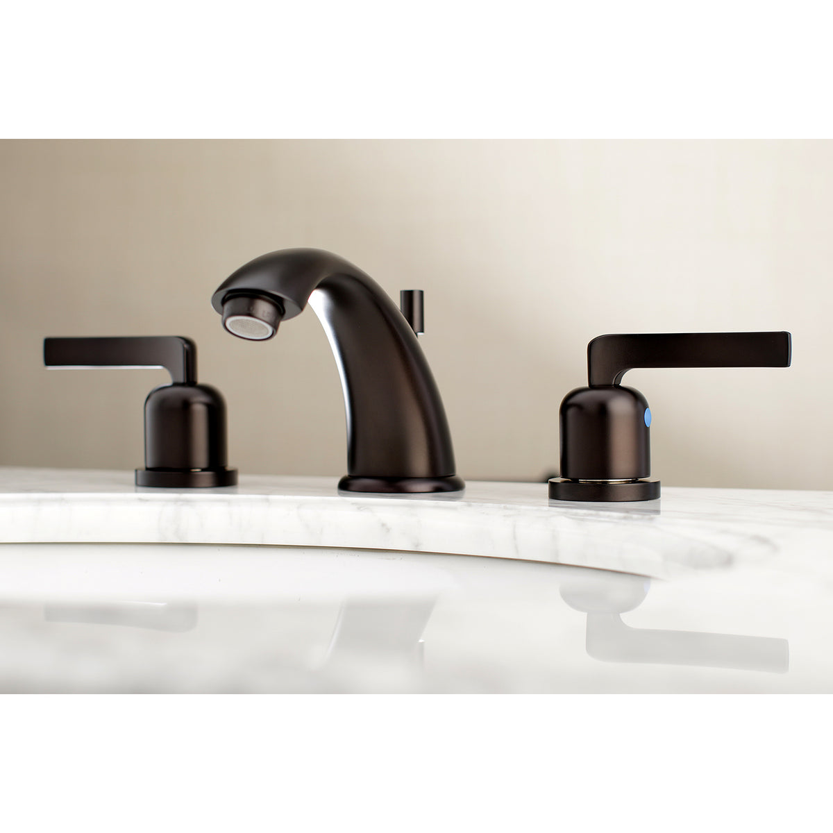Kingston Brass KB8968EFL 8 in. Widespread Bathroom Faucet