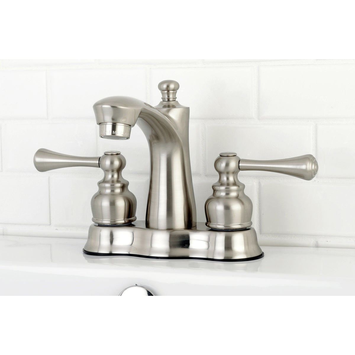 Kingston Brass FB7611BL 4 in. Centerset Bathroom Faucet