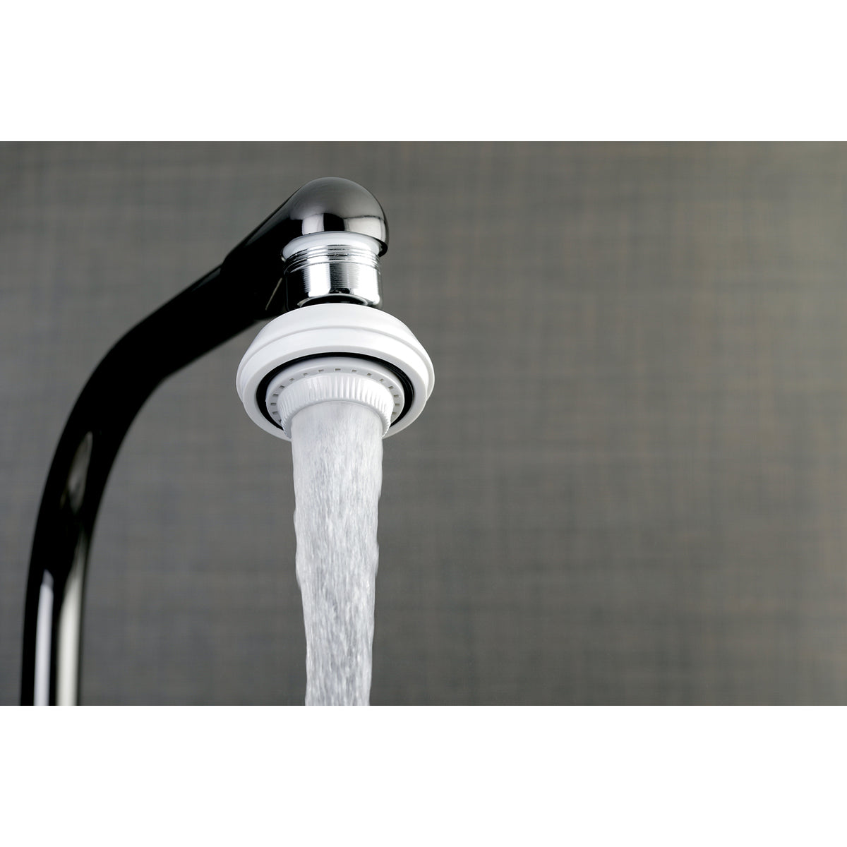 Kingston Brass KA321C20 Wide Range Swivel Kitchen Aerator with Brass Ball Joint