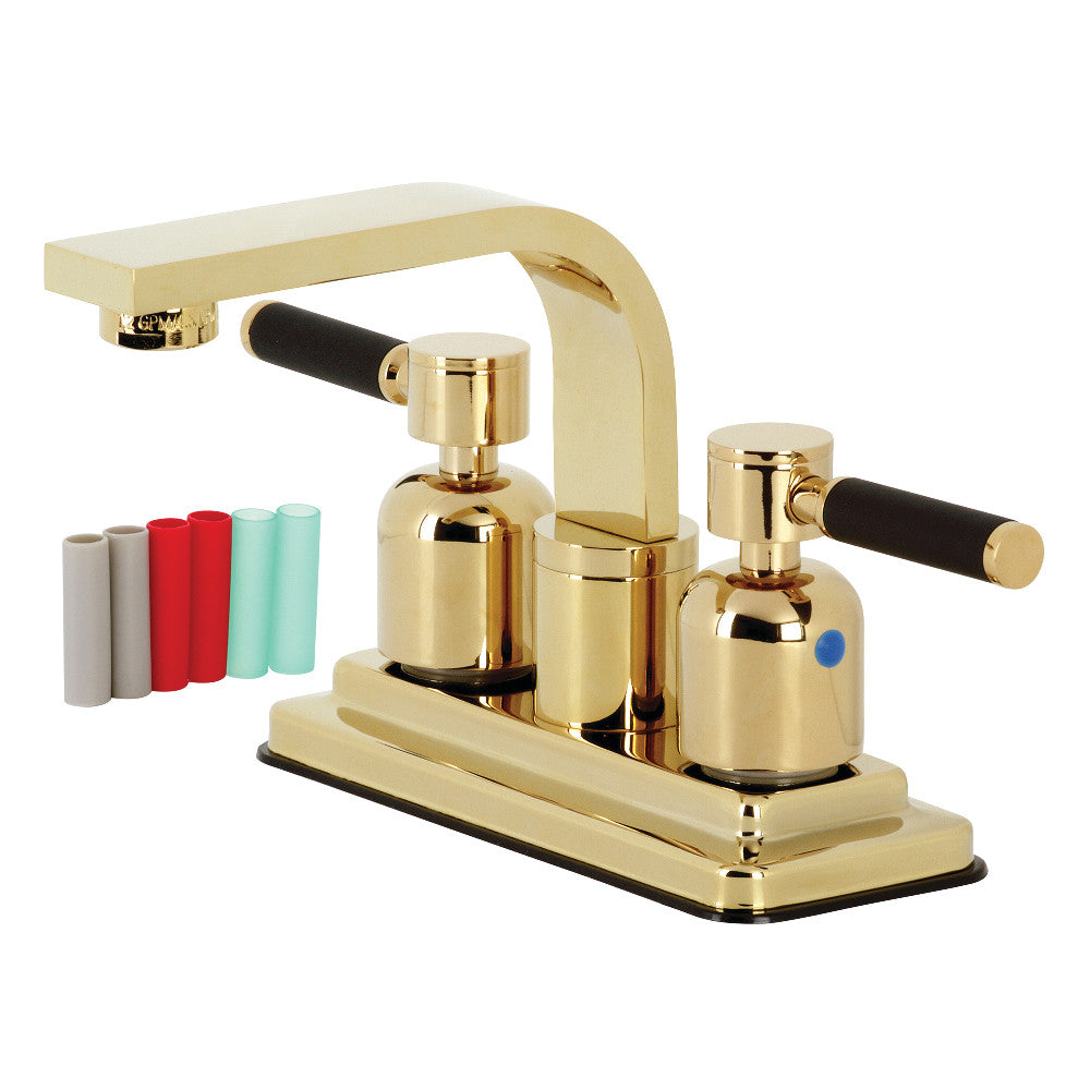 Kingston Brass KB8465DKL Kaiser 4-Inch Centerset Bathroom Faucet