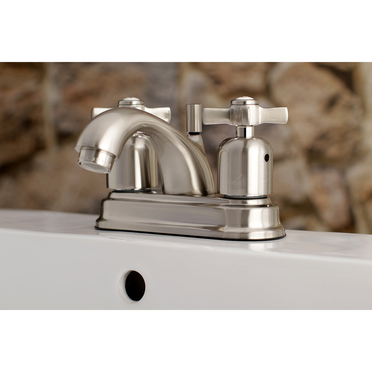 Kingston Brass FB2608ZX 4 in. Centerset Bathroom Faucet
