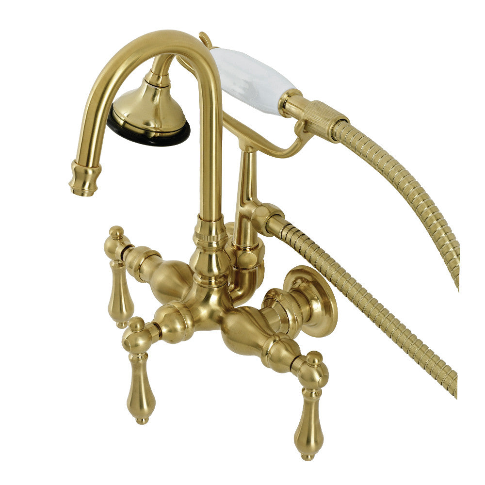 Aqua Vintage Wall Mount Clawfoot Tub Faucet