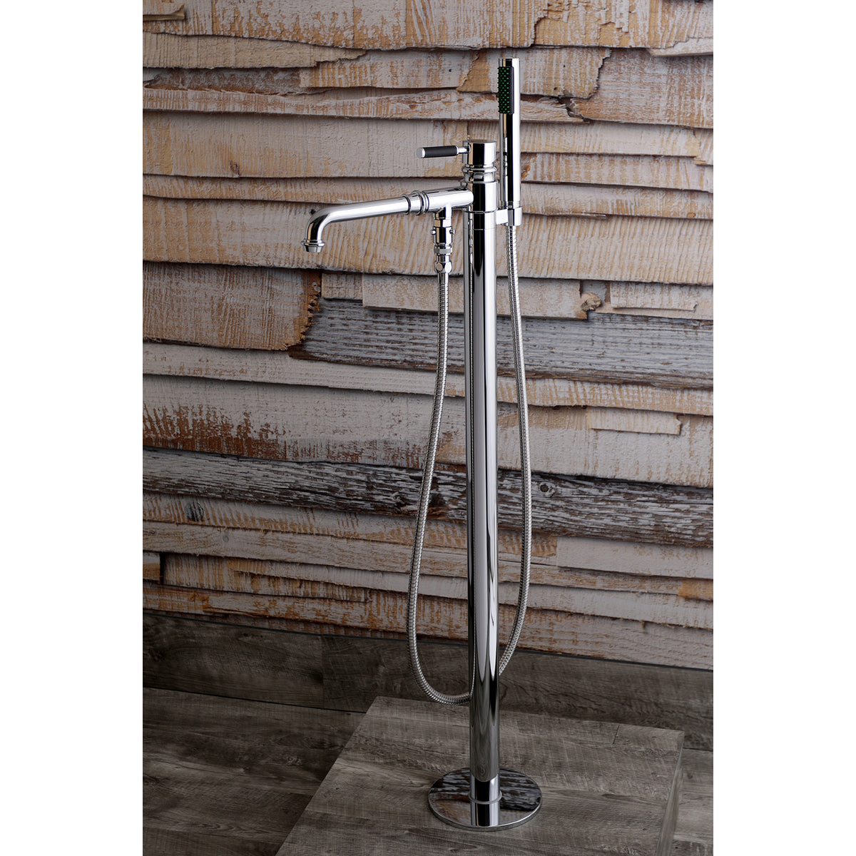 Kaiser Freestanding Tub Faucet with Hand Shower
