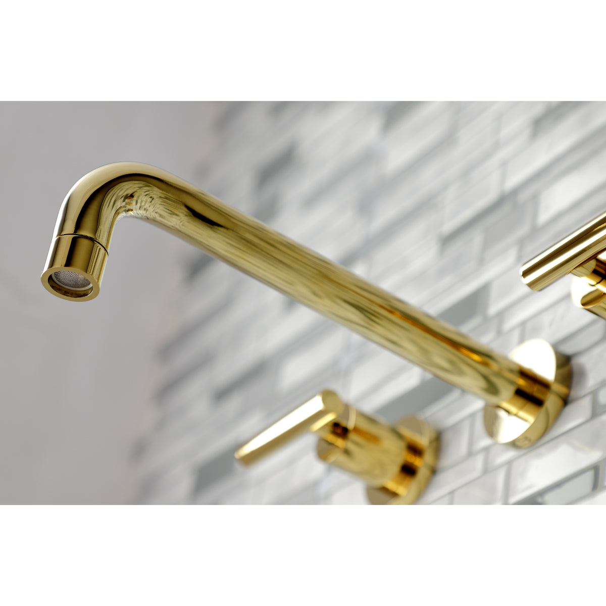 Manhattan Two-Handle Wall Mount Tub Faucet