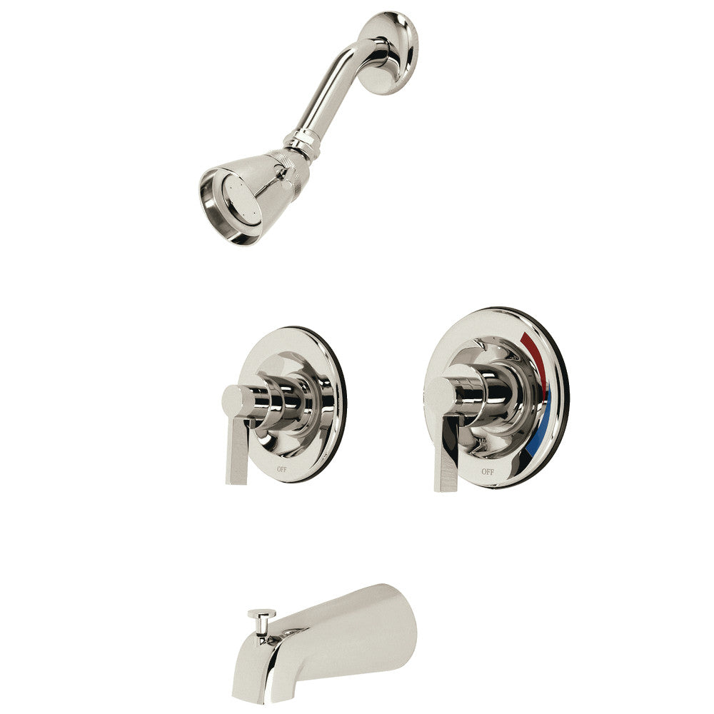 NuvoFusion Two-Handle Tub and Shower Faucet with Volume Control