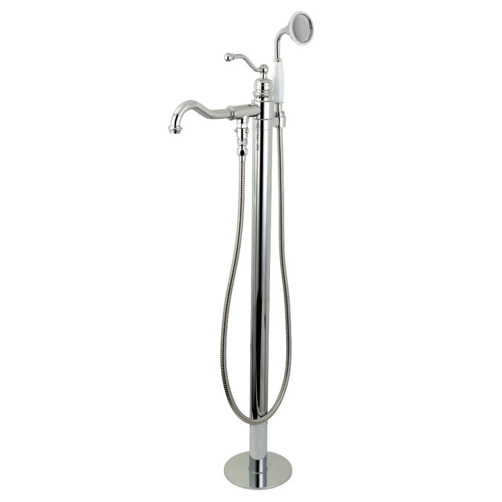 English Country Freestanding Tub Faucet with Hand Shower