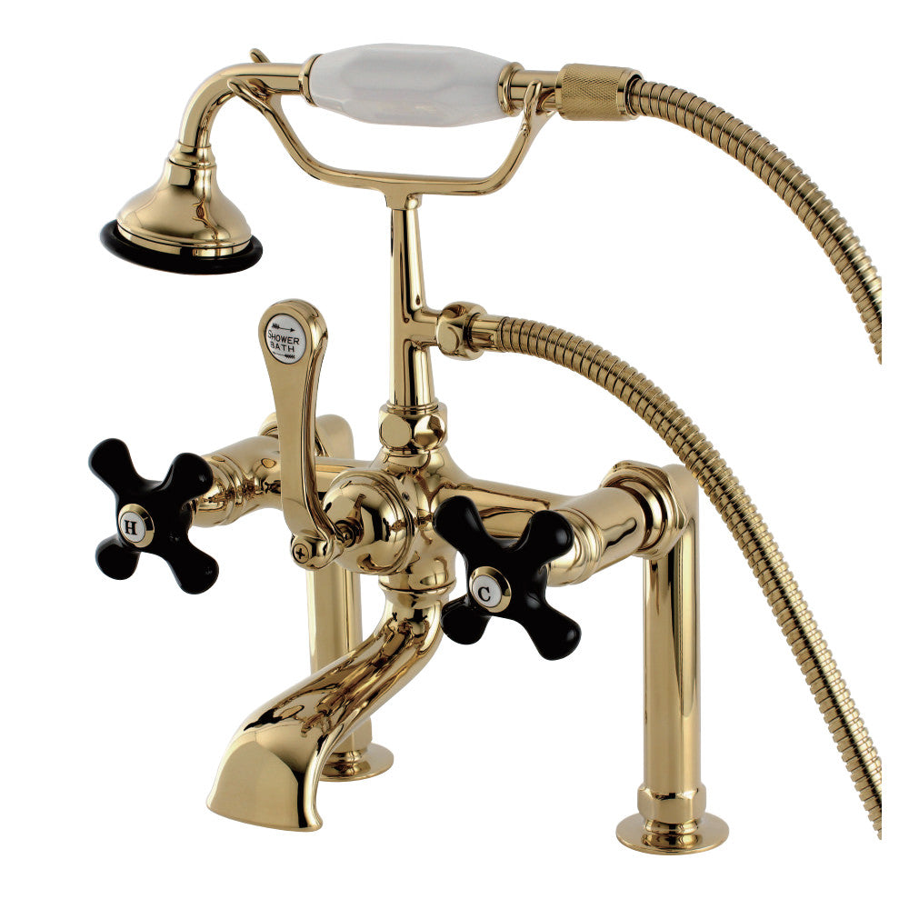 Aqua Vintage Duchess Deck Mount Clawfoot Tub Faucet