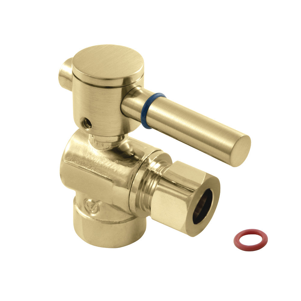Kingston Brass Fauceture 1/2&quot; Sweat x 3/8&quot; OD Comp Angle Stop Valve