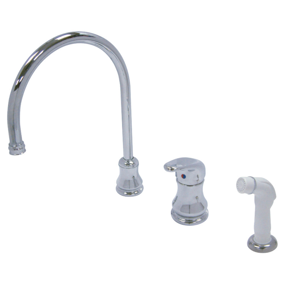 Kingston Brass KS811C Widespread Kitchen Faucet
