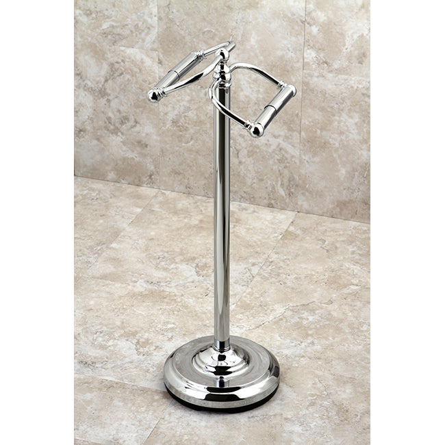 Kingston Brass Vintage Freestanding Double Roll Toilet Paper Holder