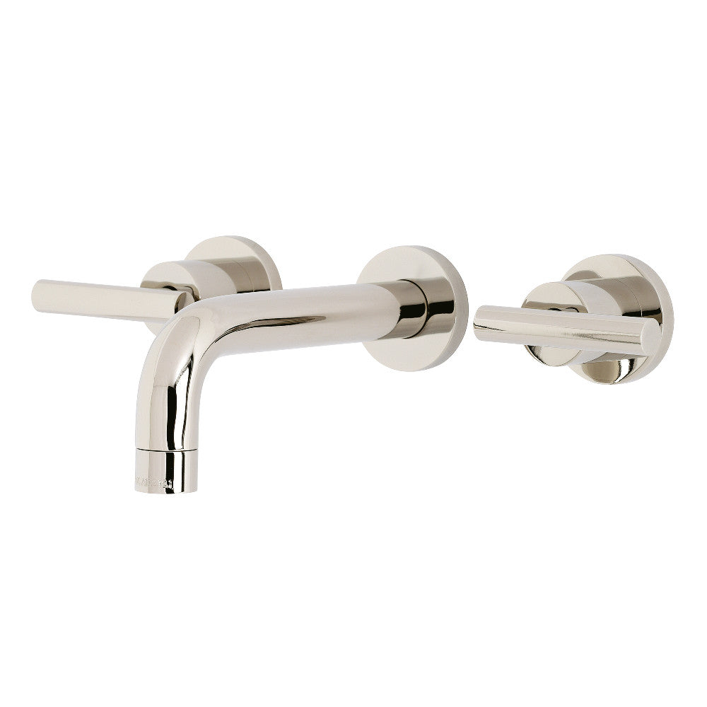 Kingston Brass KS8126CML Manhattan 2-Handle 8 in. Wall Mount Bathroom Faucet