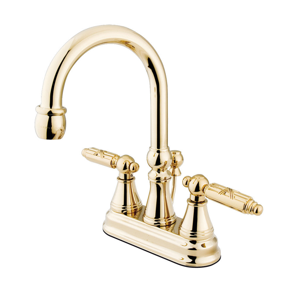 Kingston Brass KS2611GL 4 in. Centerset Bathroom Faucet