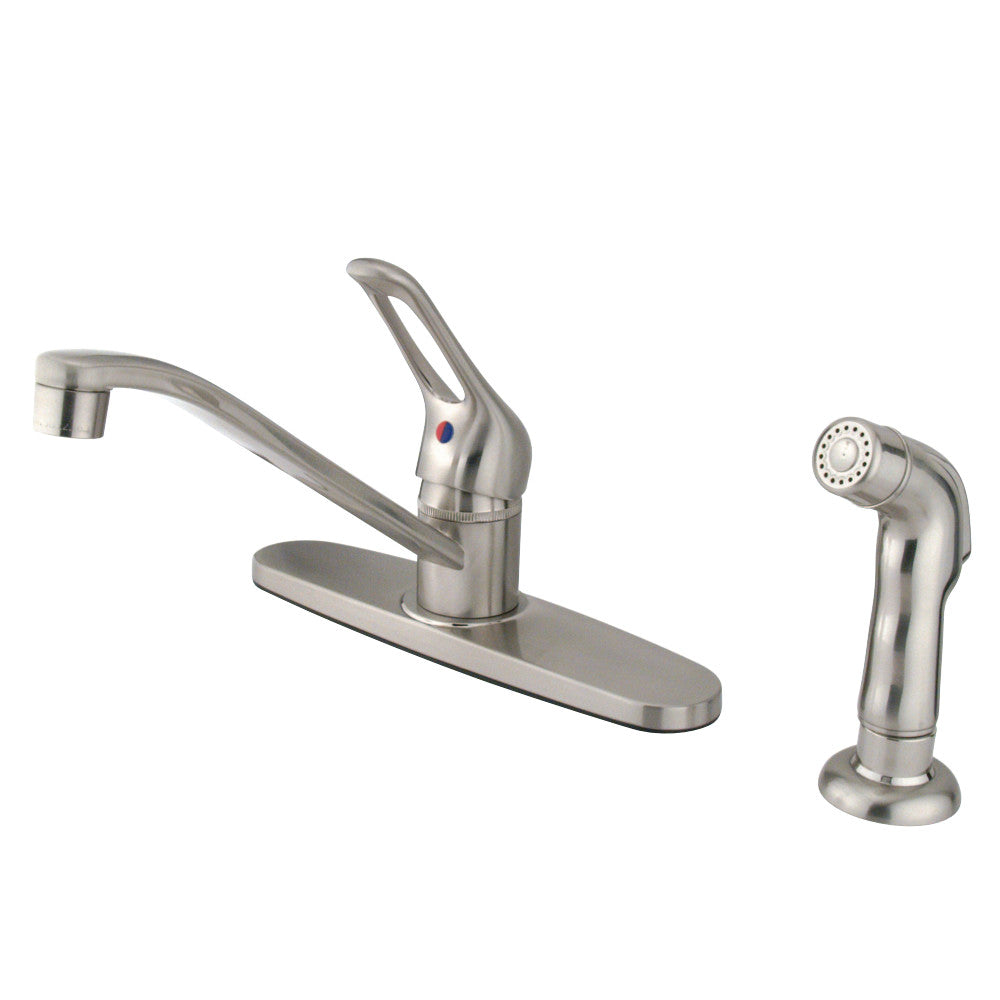 Kingston Brass KB562SP Wyndham Single-Handle Centerset Kitchen Faucet
