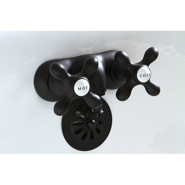 Vintage 3-3/8-Inch Wall Mount Tub Faucet