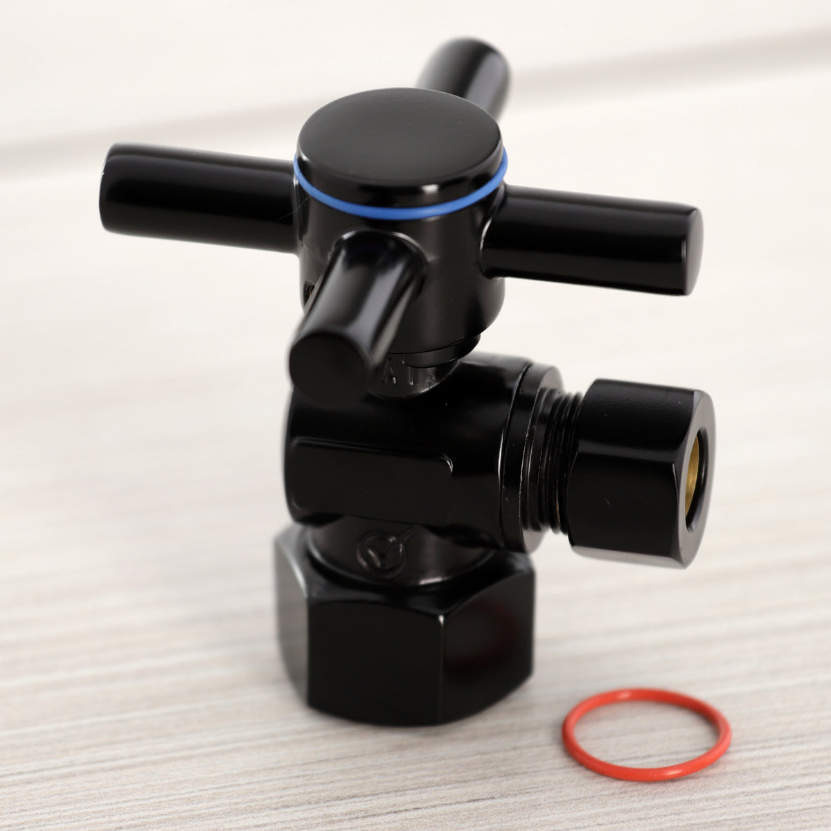 Kingston Brass Concord 1/2&quot; IPS x 3/8&quot; O.D. Quarter Turn Angle Stop Valve