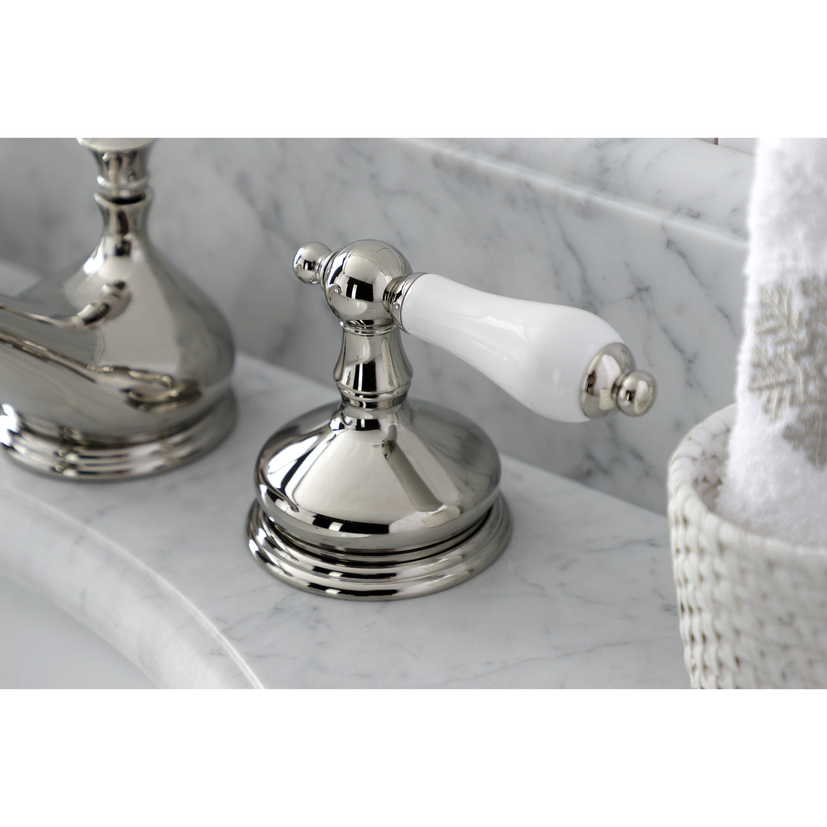 Kingston Brass KS1162PL 8 in. Widespread Bathroom Faucet