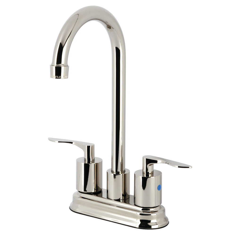 Kingston Brass KB8490SVL Two-Handle 2-Hole Deck Mount Bar Faucet