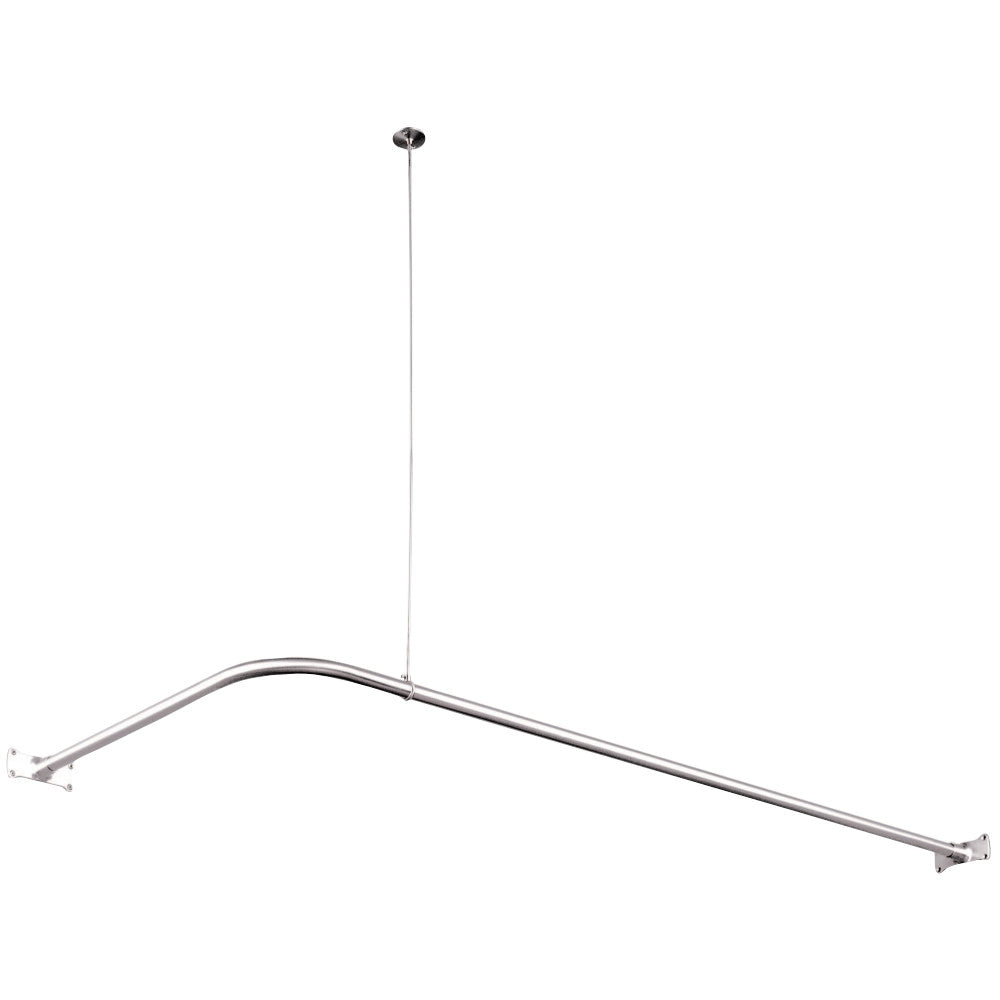 Kingston Brass Corner Shower Rod