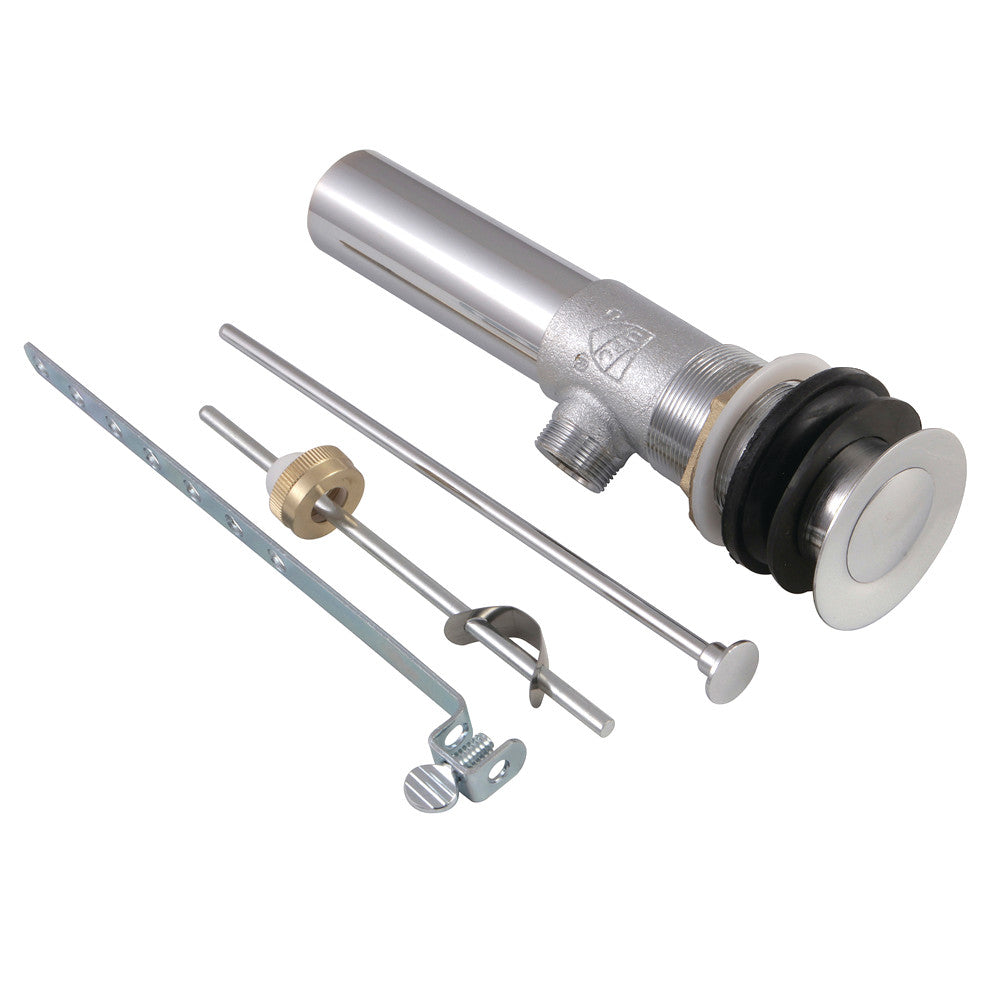 Kingston Brass Brass Pop-Up Drain with Overflow Hole, 22 Gauge