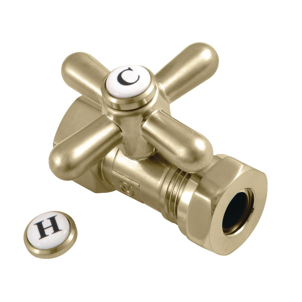 Kingston Brass Quarter Turn Valve (1/2&quot; FIP X 1/2&quot; or 7/16-Inch&quot; Slip Joint)