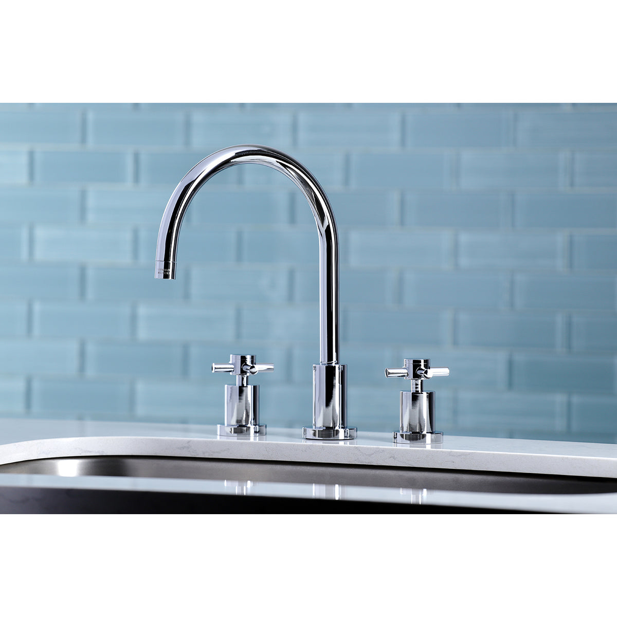 Kingston Brass KS8728DXLS Widespread Kitchen Faucet